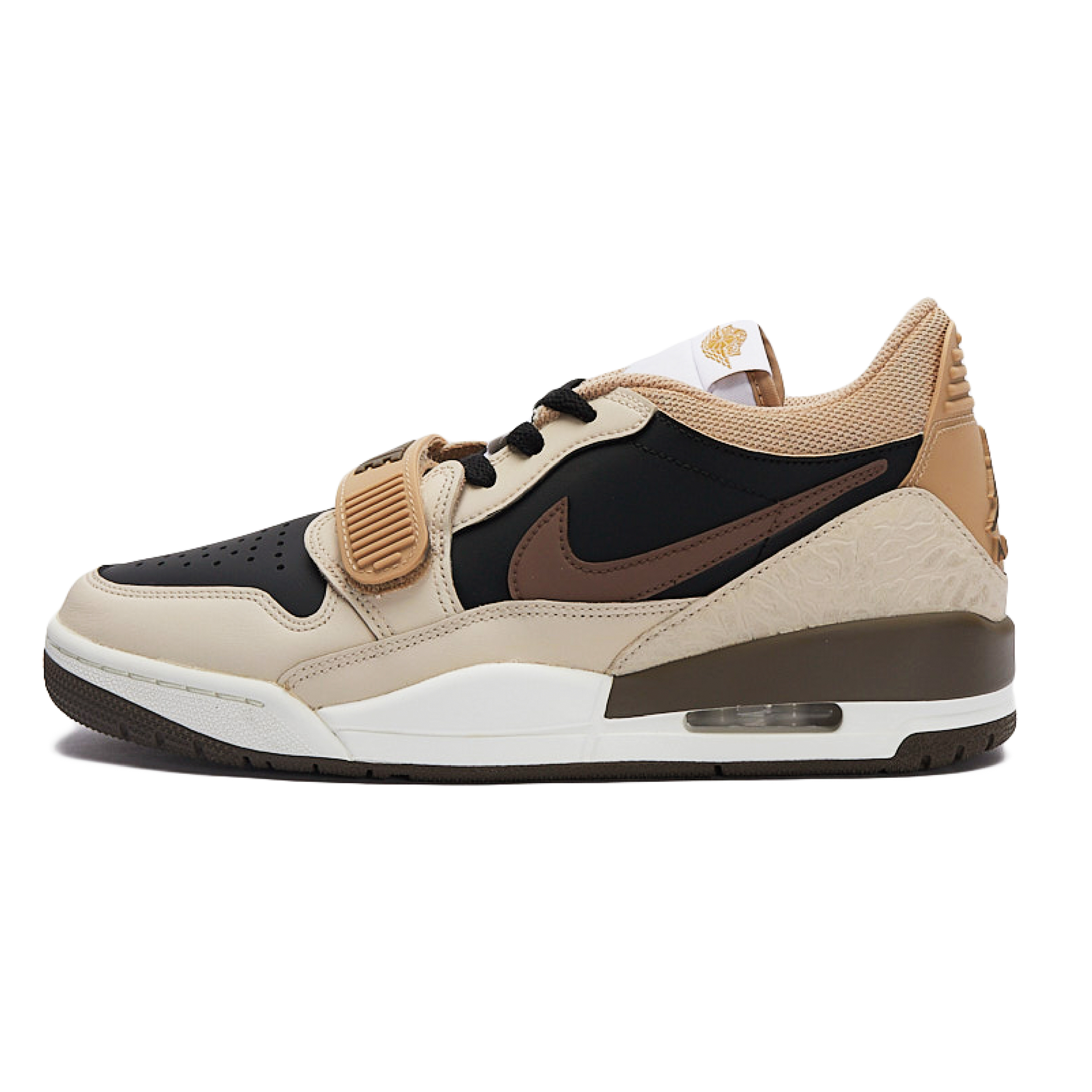 Jordan Legacy 312 Cushioning Slip Resistant Cushioning Slip Resistant Low top Vintage Basketball Shoes Unisex Coffee