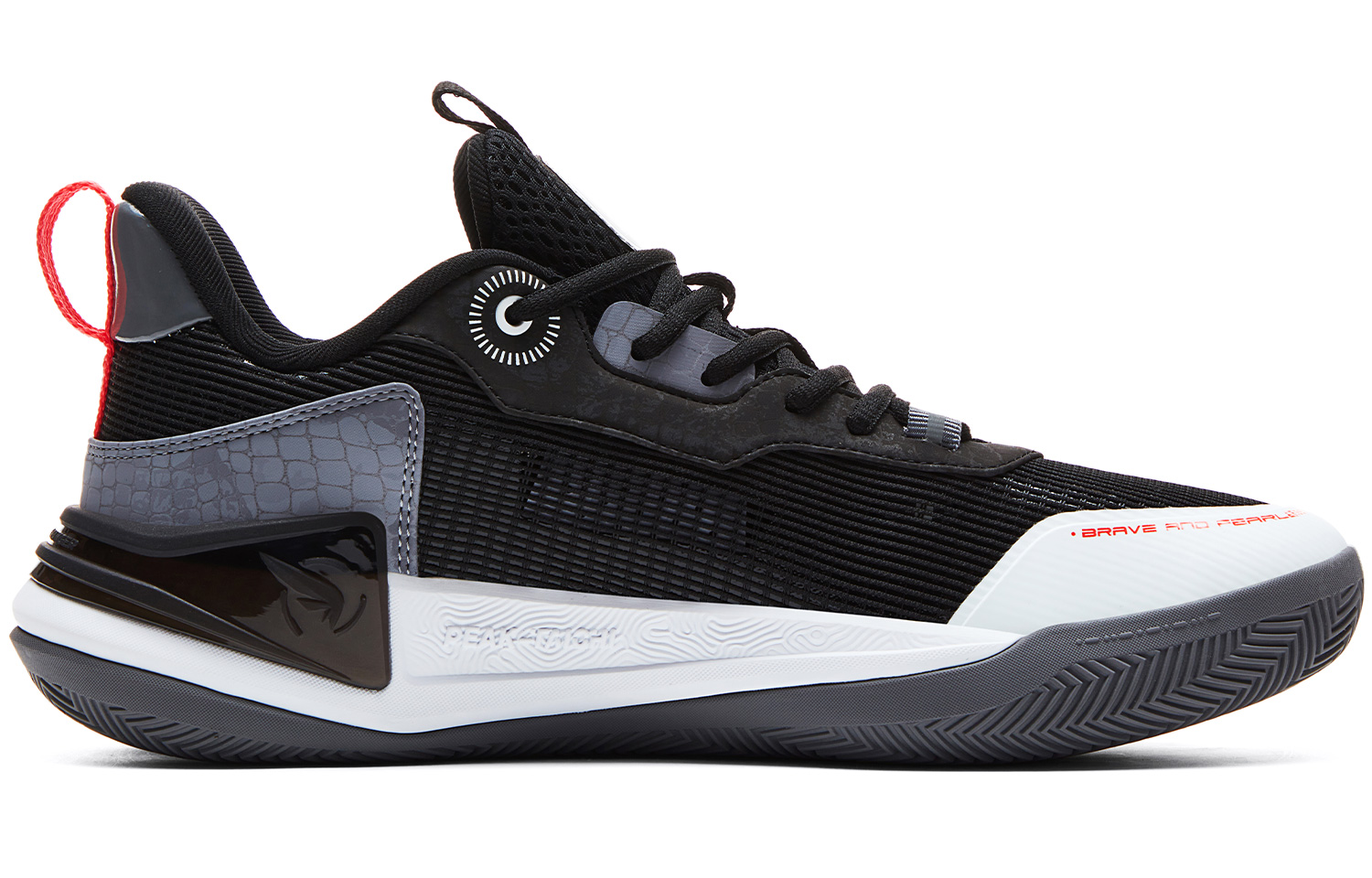 PEAK Rogue 2.0 Basketball Shoes Men’s Low Top Black Baymax