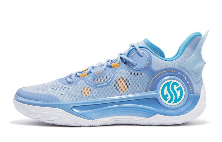 361° AG 4 SE Denver Cushioning Slip Resistant Abrasion Resistant Breathable Low top Basketball Shoes Men’s Sky Blue