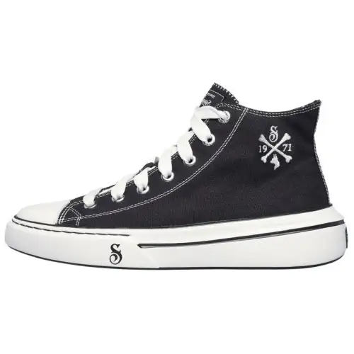 Snoop Dogg x Skechers Cordova Classic High top Canvas Shoes Men's Black