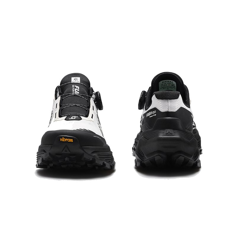 KAILAS FUGA EX3 BOA Trail Running Shoes Men’s Unbleached Original Color/Ink Black