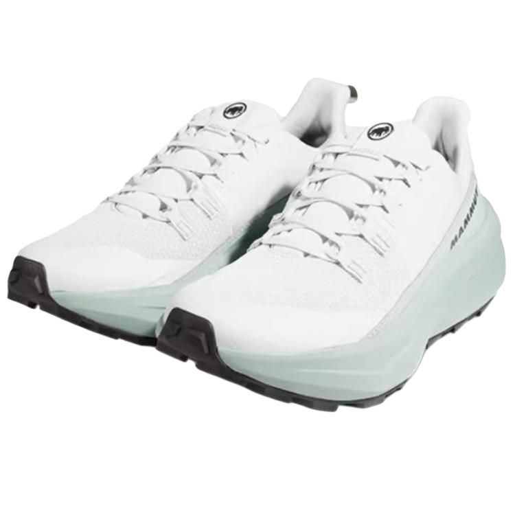 MAMMUT Aenergy Mesh Comfortable And Trendy Slip Resistant Abrasion Resistant Low top Hiking Shoes Women’s White Green