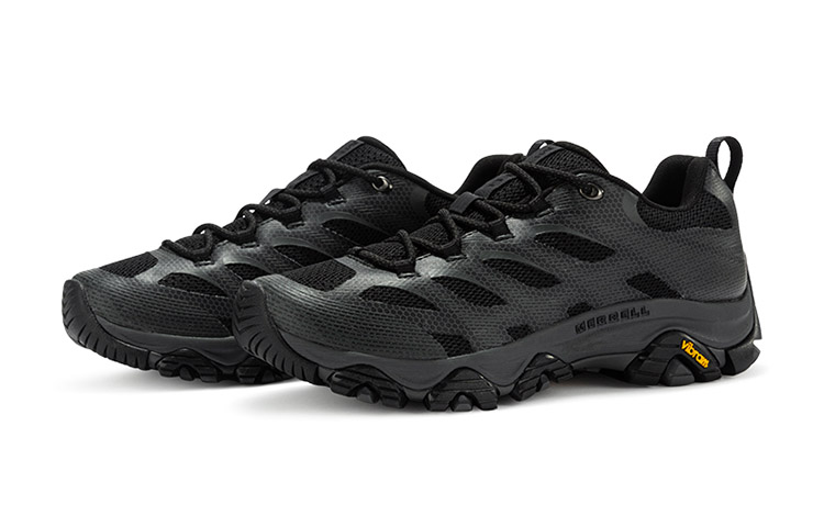 MERRELL MOAB 3 Edge Slip Resistant Abrasion Resistant Low top Hiking Shoes Men’s Black