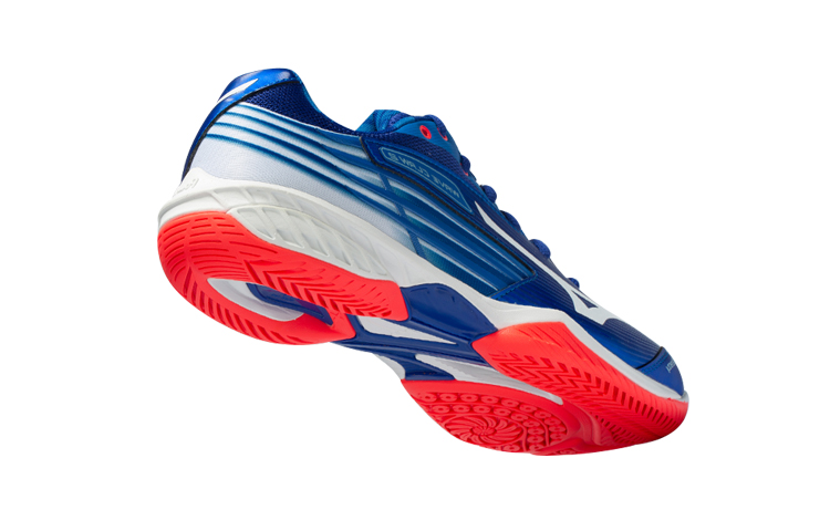 Mizuno Wave Claw Badminton Shoes Unisex Low Top Blue/White