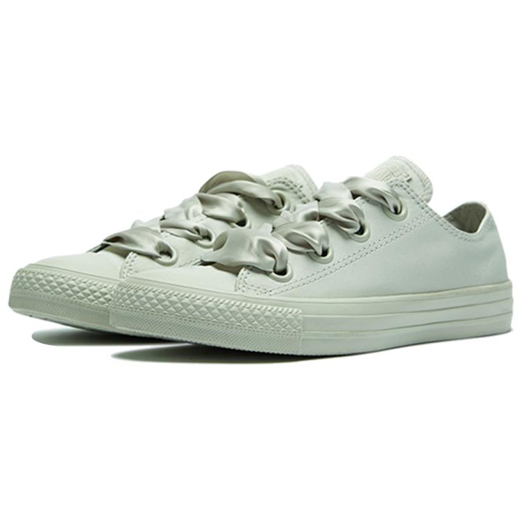 Женские кеды Converse CTAS Big Eyelets All Star (зеленые) — фото 3