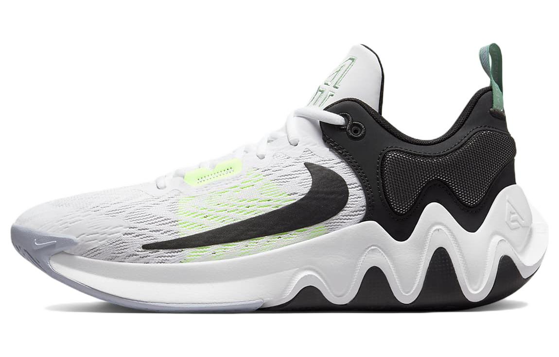 Nike Giannis Immortality 2 Fashionable and comfortable shock-absorbing, non-slip and wear-resistant low-cut basketball shoes for men and women, white and black