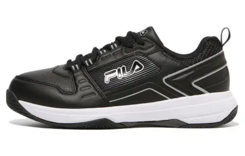 FILA Stroke 2 T3 Low top Tennis Shoes Men's Black White Korean Style