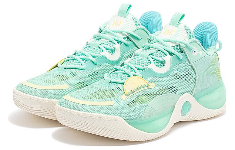 361° AG LVL UP 1 SE Mojito Slip Resistant Cushioning High top Basketball Shoes Men’s Green White