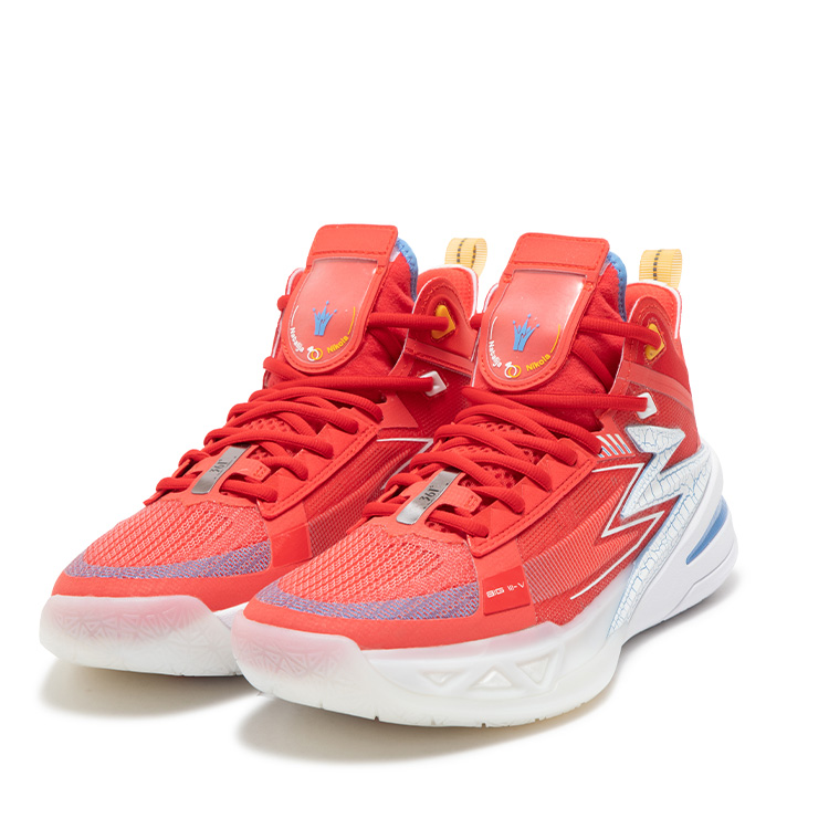 361° BIG3 5.0 Pro PE Serbia Game Ready Cushioning Slip Resistant Abrasion Resistant Breathable Mid top Basketball Shoes