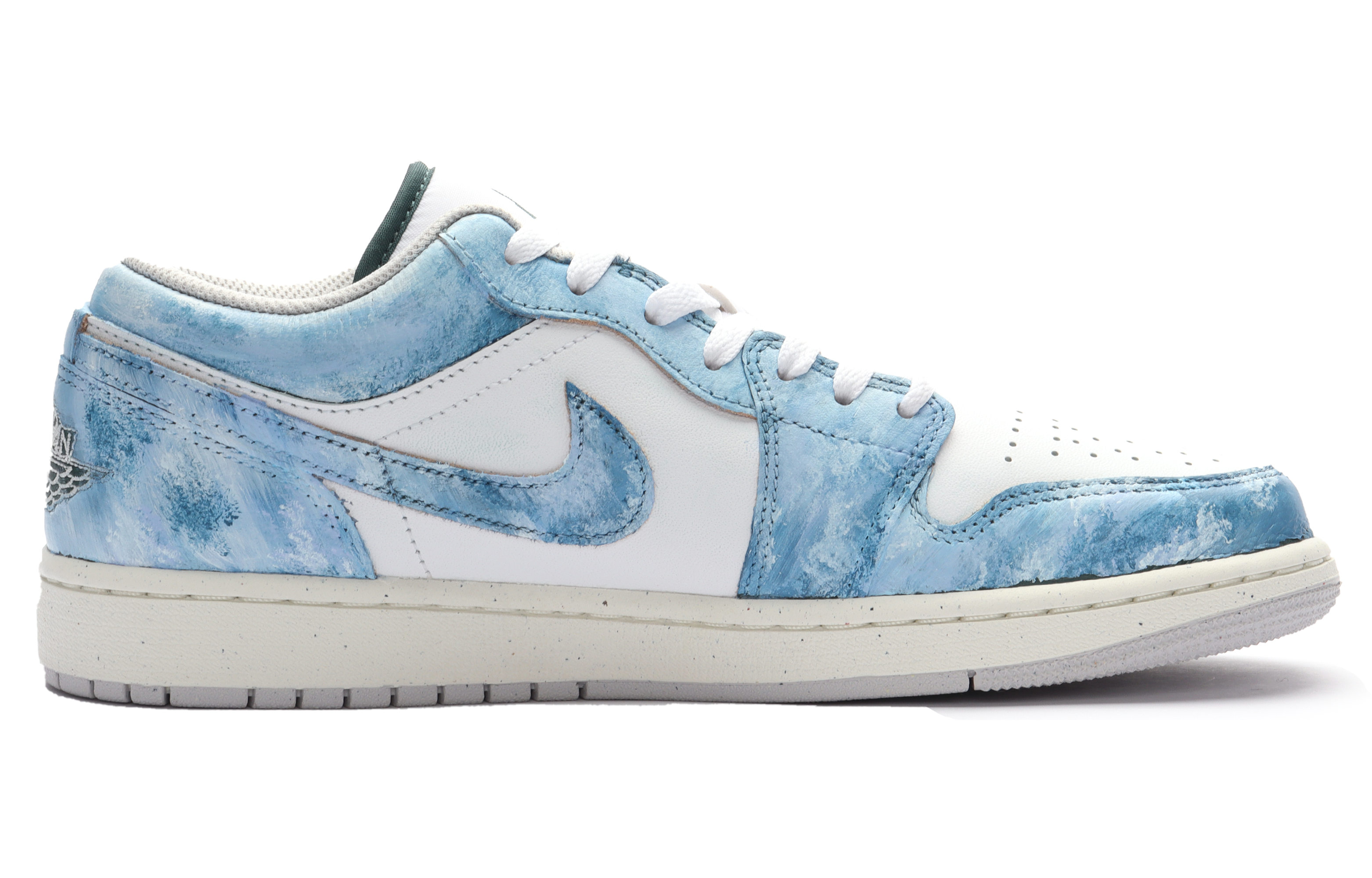 Jordan Air Jordan 1 Cushioning Abrasion Resistant Cushioning, Wear Resistant Low top Vintage Basketball Shoes Unisex