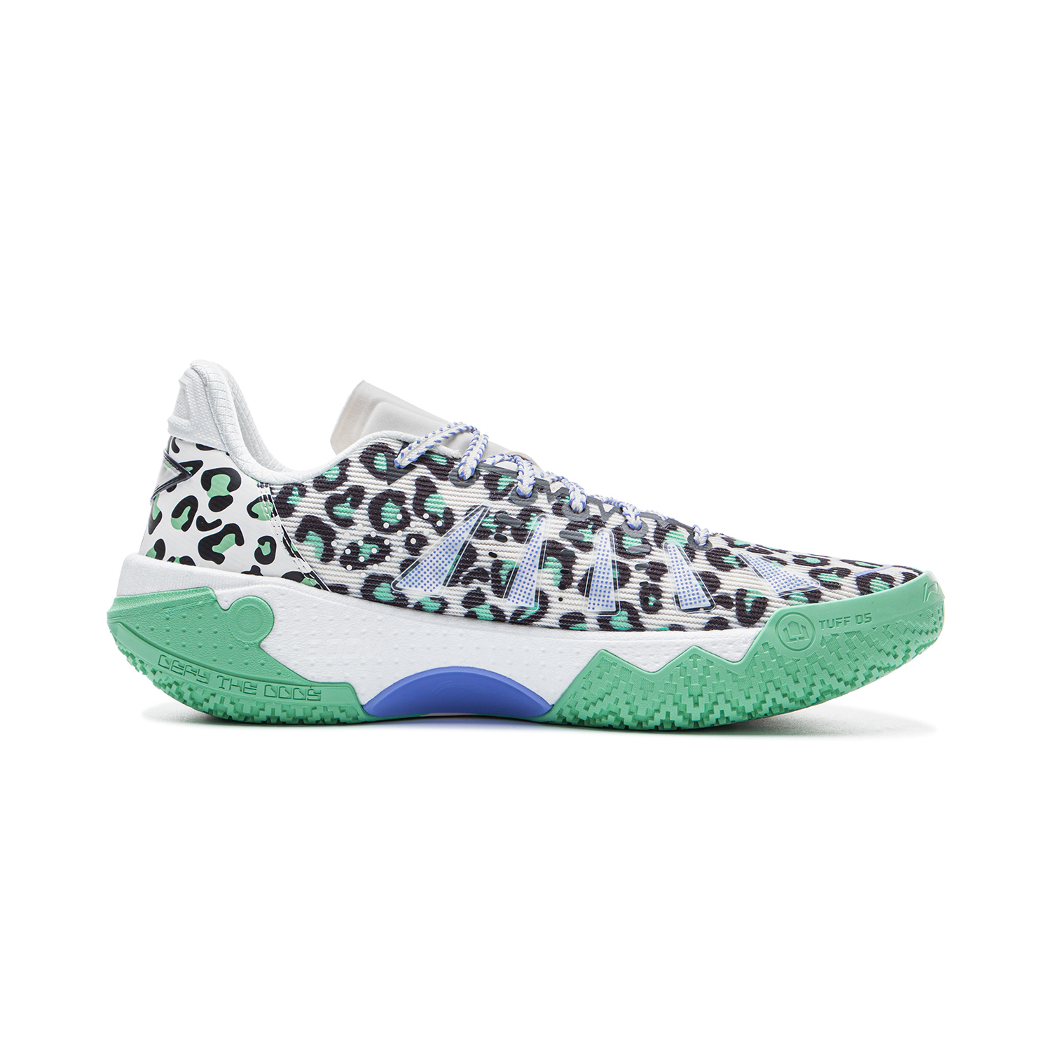 Li Ning Jie Ao 2 Basketball Shoes Men’s Low Top White Black Green
