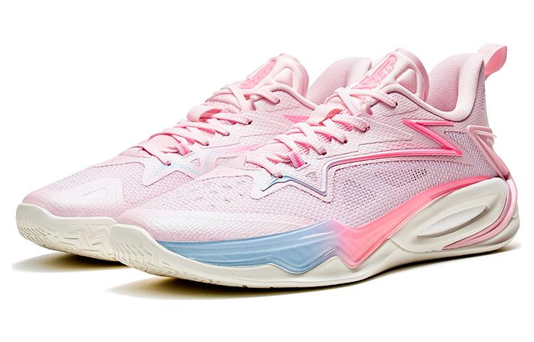 XTEP Light Attack 2 Low top Basketball Shoes Men’s Pink Blue