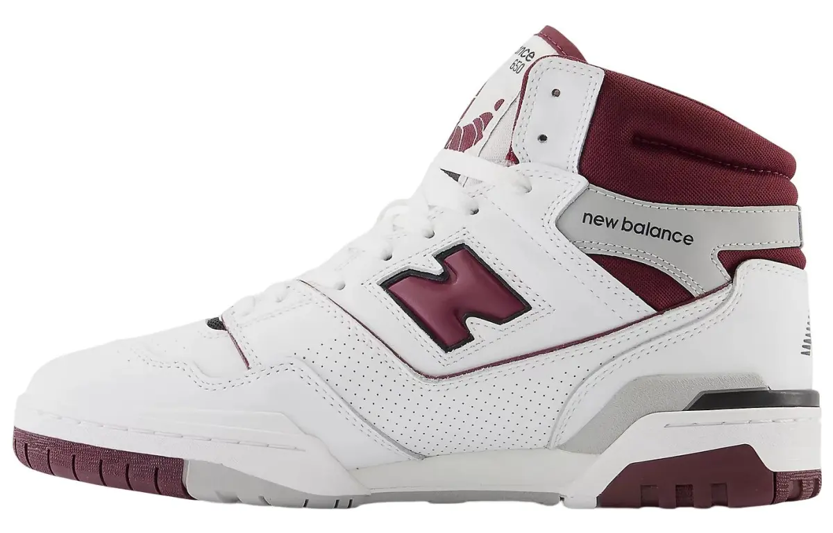 650R New Balance 'White Burgundy'