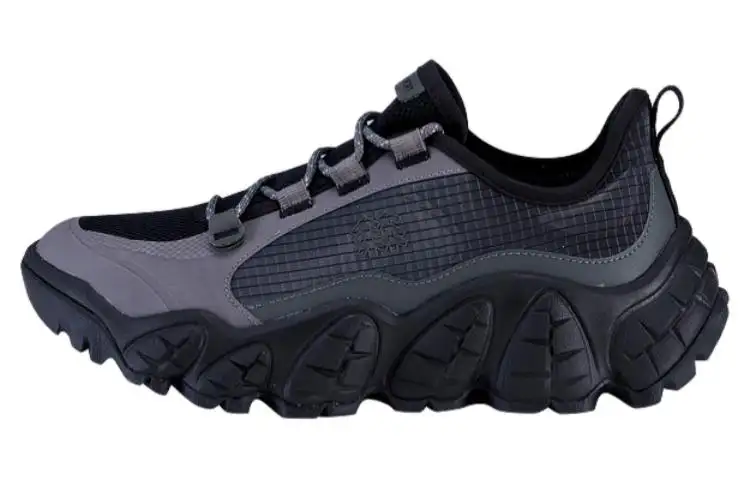 KOLON SPORT Sinopa Versatile Cushioning, Wear Resistant Low top Mountaineering Shoes Women's Black Gray