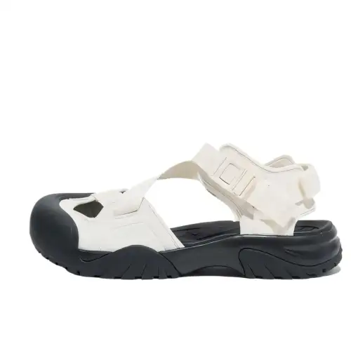 FILA Peyto Height Increasing Breathable Abrasion Resistant Grip River Trekking Shoes Unisex White