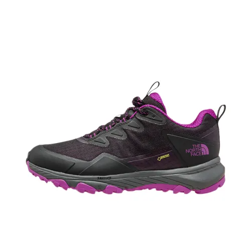 THE NORTH FACE Ultra Fastpack III Abrasion Resistant Low top Hiking Shoes Women's Black Purple