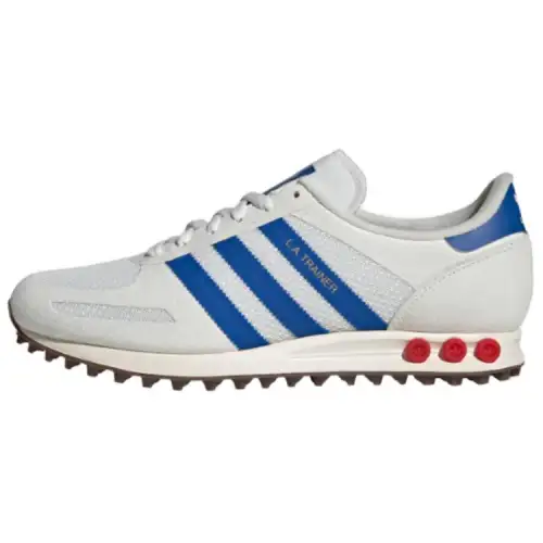 Adidas Originals LA Trainer Non slip Lightweight Low top Training Shoes Unisex White Blue