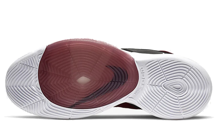Кроссовки Nike Zoom Rize 1 (красно-бело-черные) — Красный / белый / чёрный — фото 5