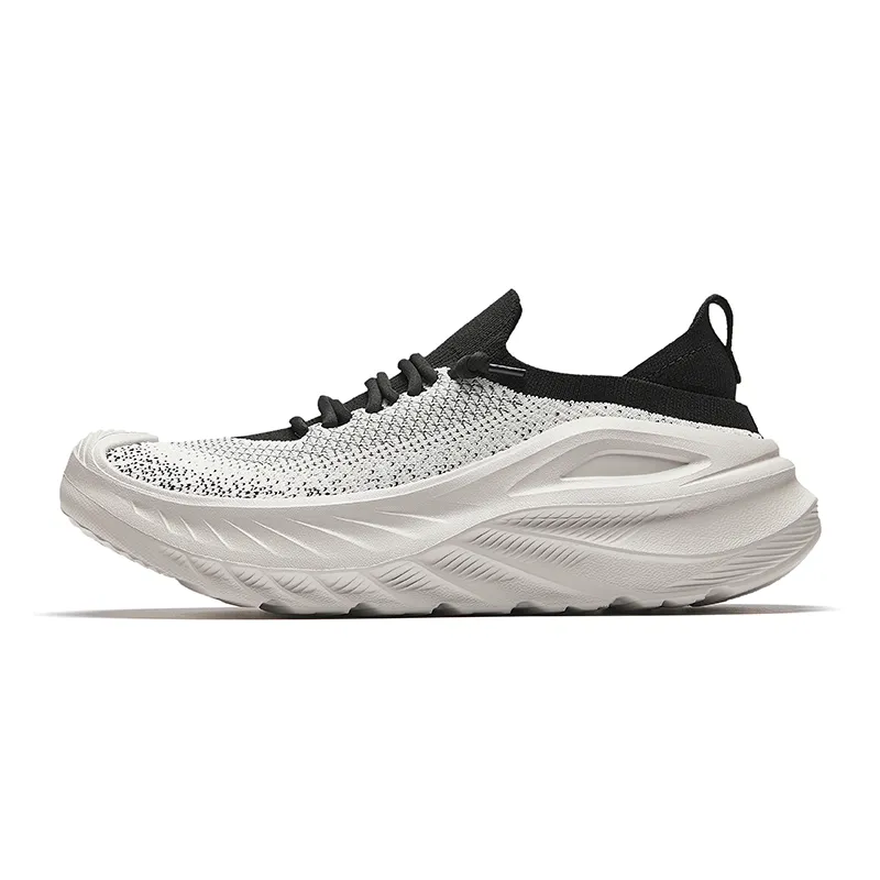 Anta Variety Training Collection Slip Resistant, Breathable, Lightweight Low top Training Shoes Men's White Black