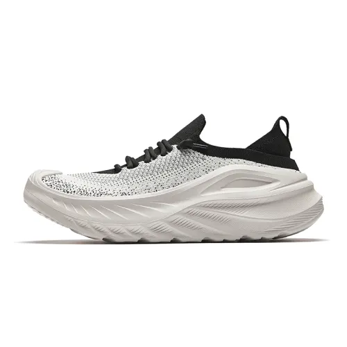 Anta Variety Training Collection Slip Resistant, Breathable, Lightweight Low top Training Shoes Men's White Black