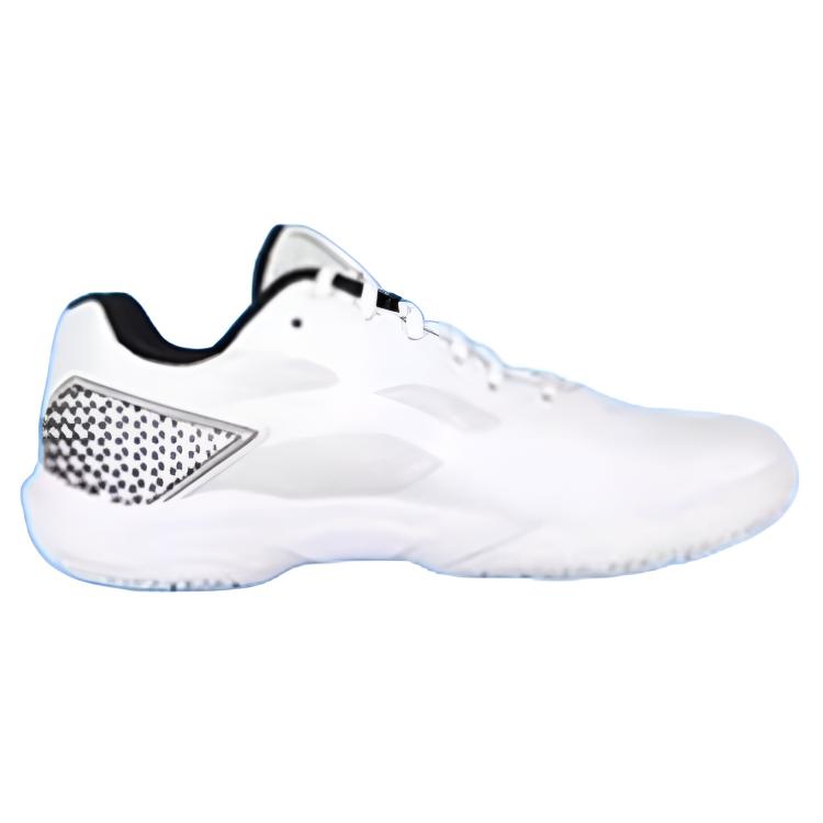 VICTOR Mesh, Synthetic Leather Slip Resistant Abrasion Resistant Low top Badminton Shoes Unisex White Gold