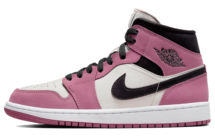Air Jordan 1 Mid Se 'Berry Pink' Women's
