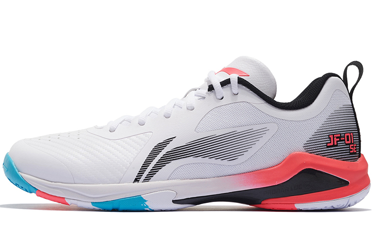 Li Ning Sprint SE Textile, Synthetic Leather, TPU Abrasion Resistant Support Rebound Low top Badminton Shoes Unisex