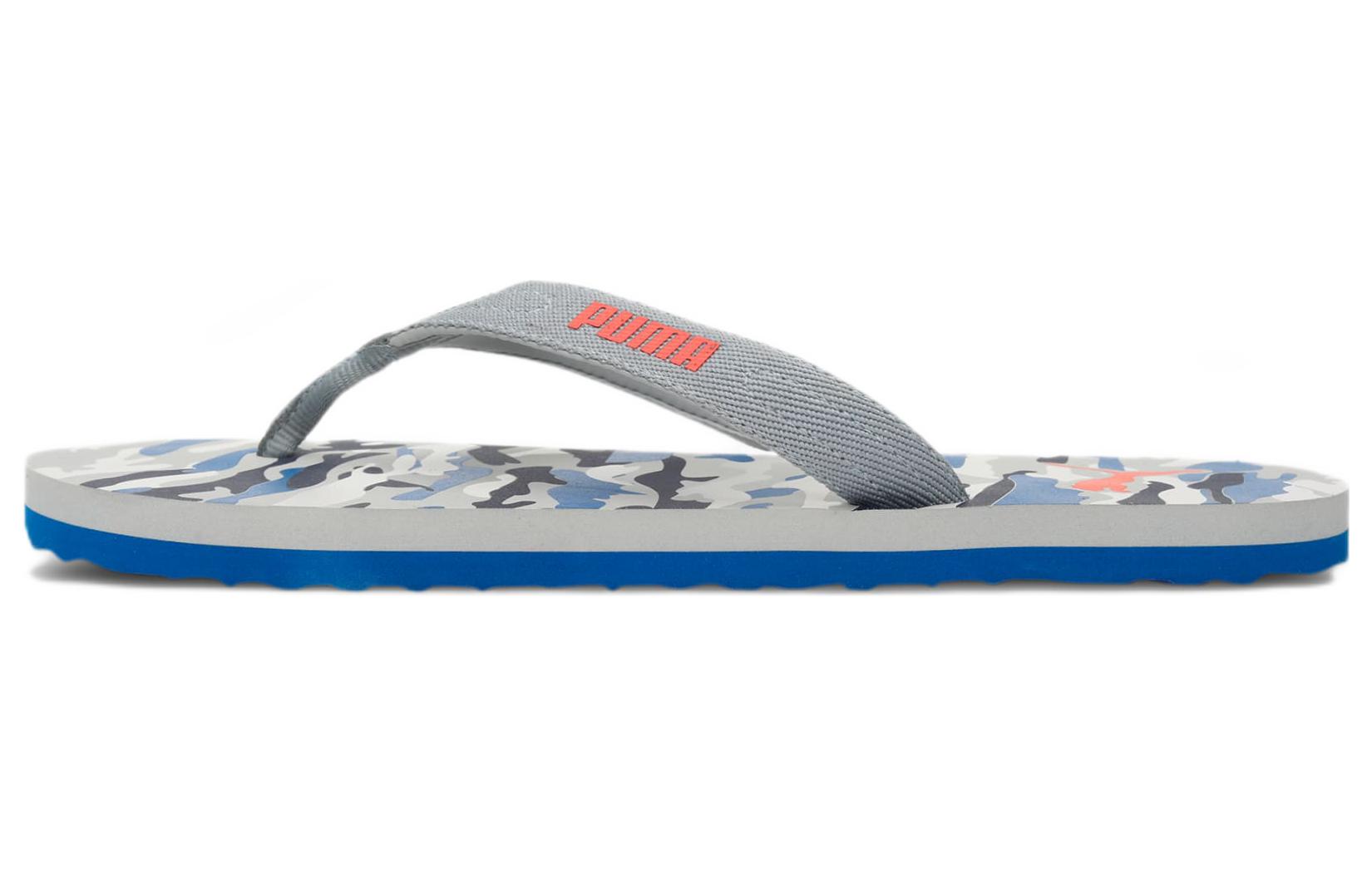 PUMA Epic Flip Lightweight Slide Slippers Men's Blue Gray