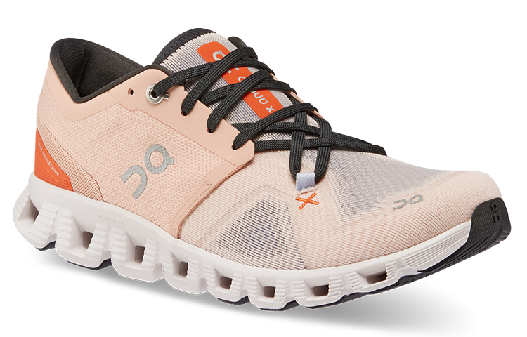 On Running Cloud X 3 Rose Sand Women’s