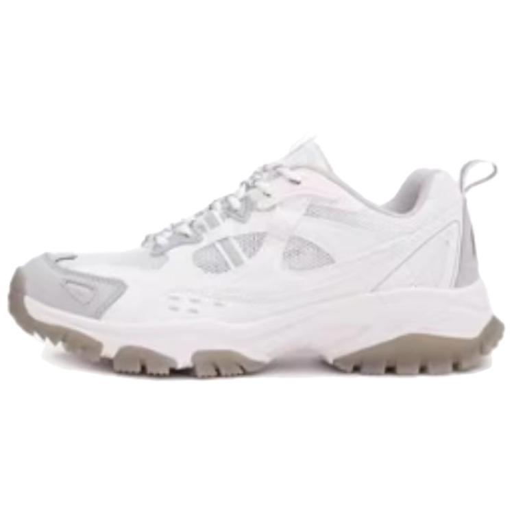 TOREAD Abrasion Resistant Breathable Slip Resistant Mountaineering Hiking Shoes Men’s Raw White  Premium Gray