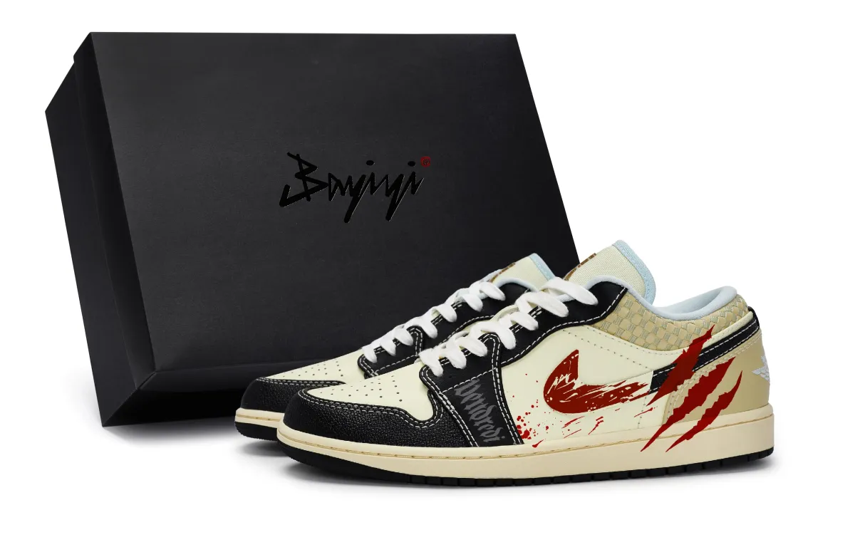 Jordan Air Jordan 1 811 Manufacturing, Bloodblade Sword Shadow, Special Shoe Box Abrasion Resistant Slip Resistant