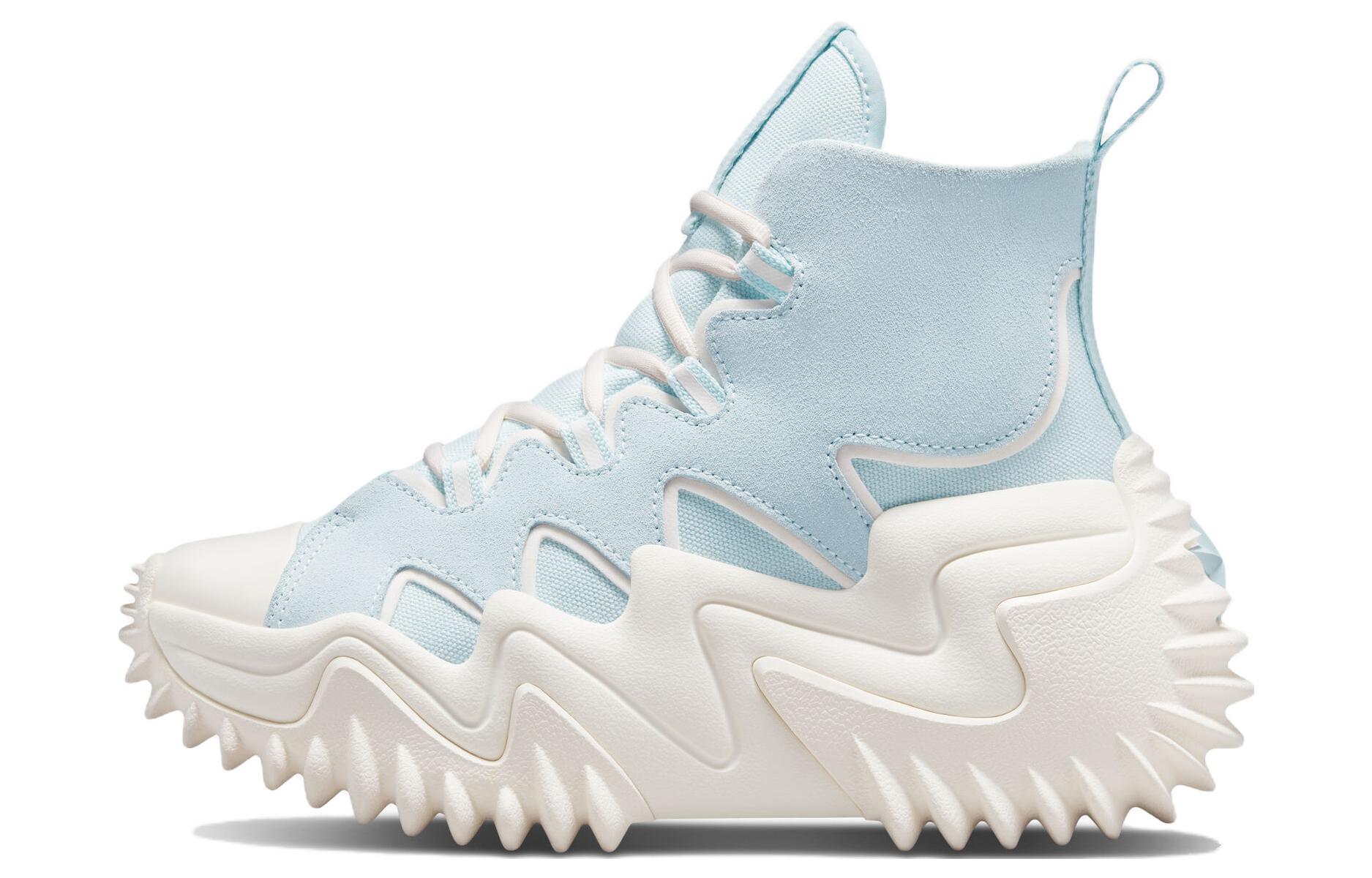 Run Star Converse Motion Cx Platform High 'Aqua Mist' Women's