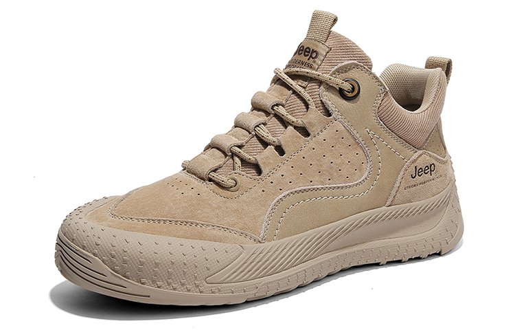 Jeep Low top Mountaineering Shoes Men’s Khaki