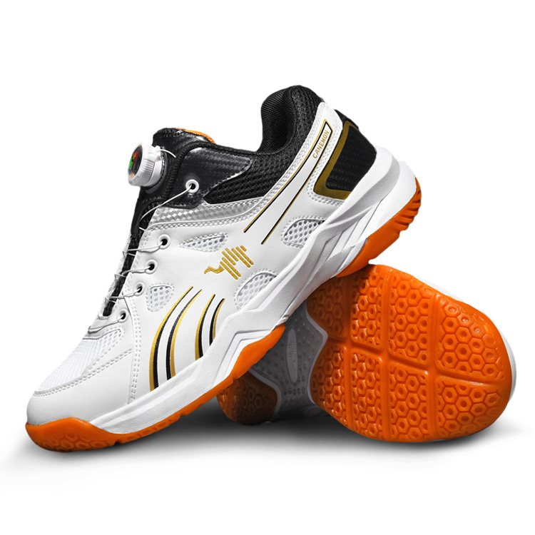 LINGHANGLUOTUO Badminton Shoes Unisex Low Top Black/Gray/Blue