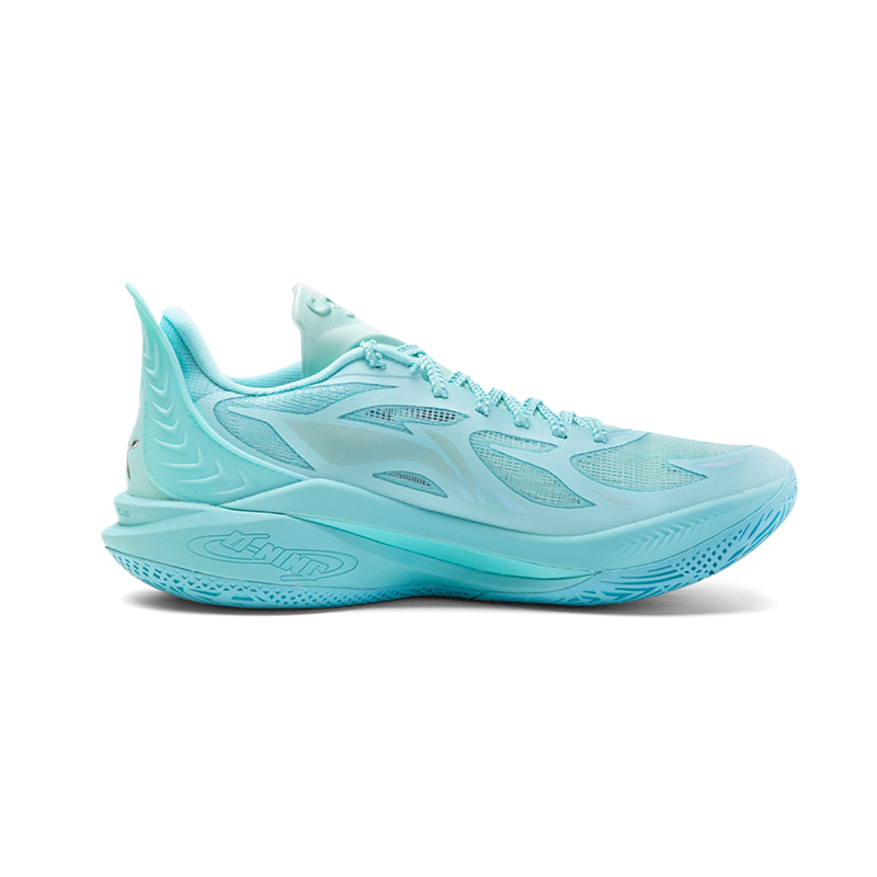 Li Ning Low Top Professional Competition Performance Basketball Shoes Men’s Island Blue