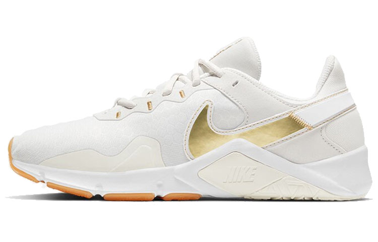 Nike Legend Essential 2 Shoes For White/Golden Women’s