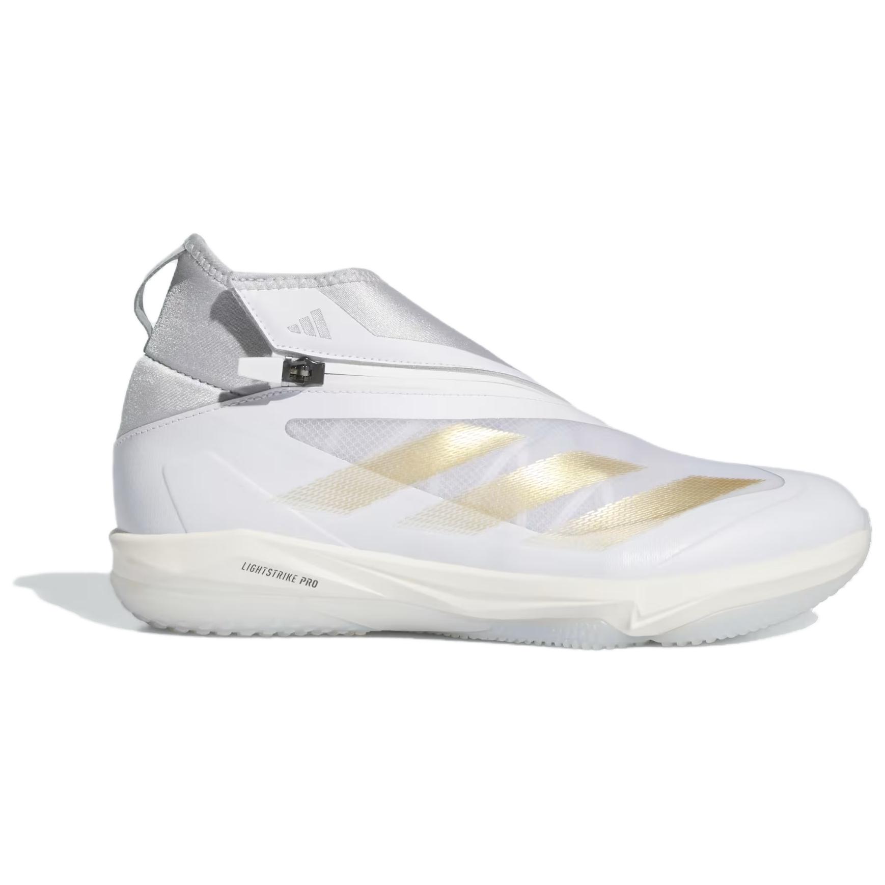Adizero Impact+ Adidas Turf ‘White Gold Metallic’