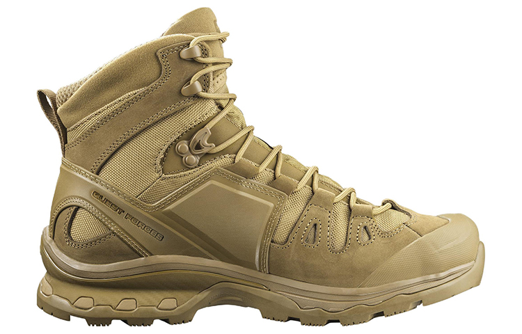 SALOMON QUEST 4D FORCES 2 Textile, Leather Abrasion Resistant High top Hiking Shoes