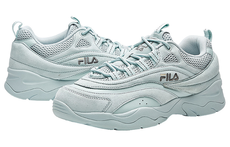 Мужские кроссовки Fila FUSION Ray 1 (серые) — 天空灰 — фото 4