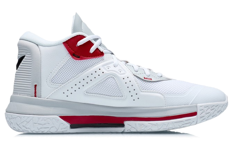 Li Ning Team Logos Emblem Textile, Synthetic Leather Cushioning Slip Resistant Abrasion Resistant Breathable Rebound