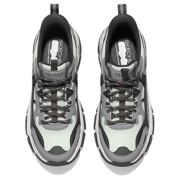 Skechers Abrasion Resistant Low top Chunky Sneakers Men’s Gray