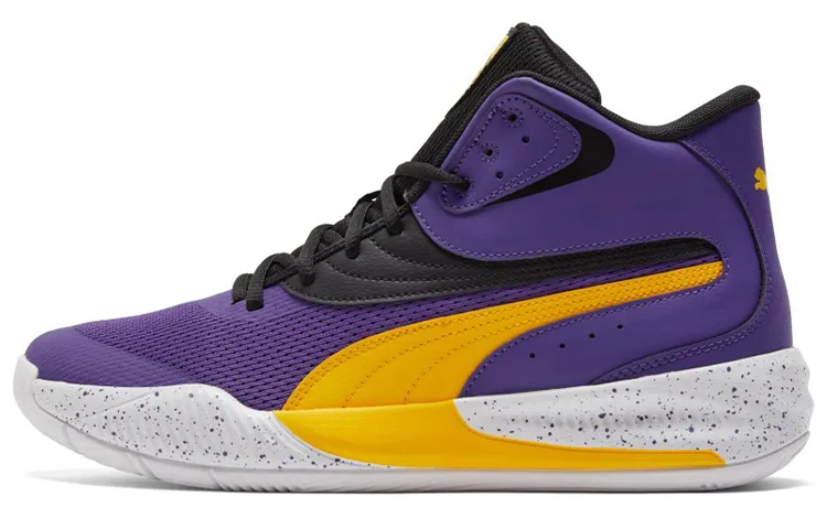 PUMA Triple Mid Splatter 'Prism Violet Spectra Yellow'