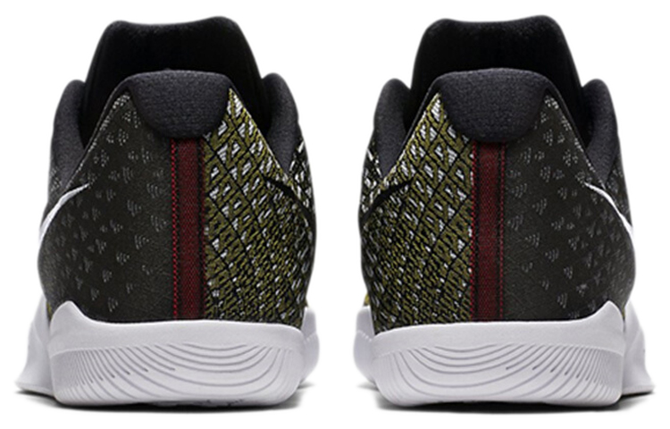 Мужские кроссовки Nike Mamba Instinct EP (черно-желтые) — Чёрныйжёлтый — фото 5