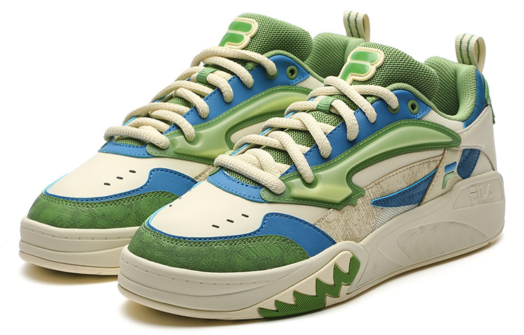 FILA FUSION Sport Vintage Basketball Shoes ‘Green Beige’