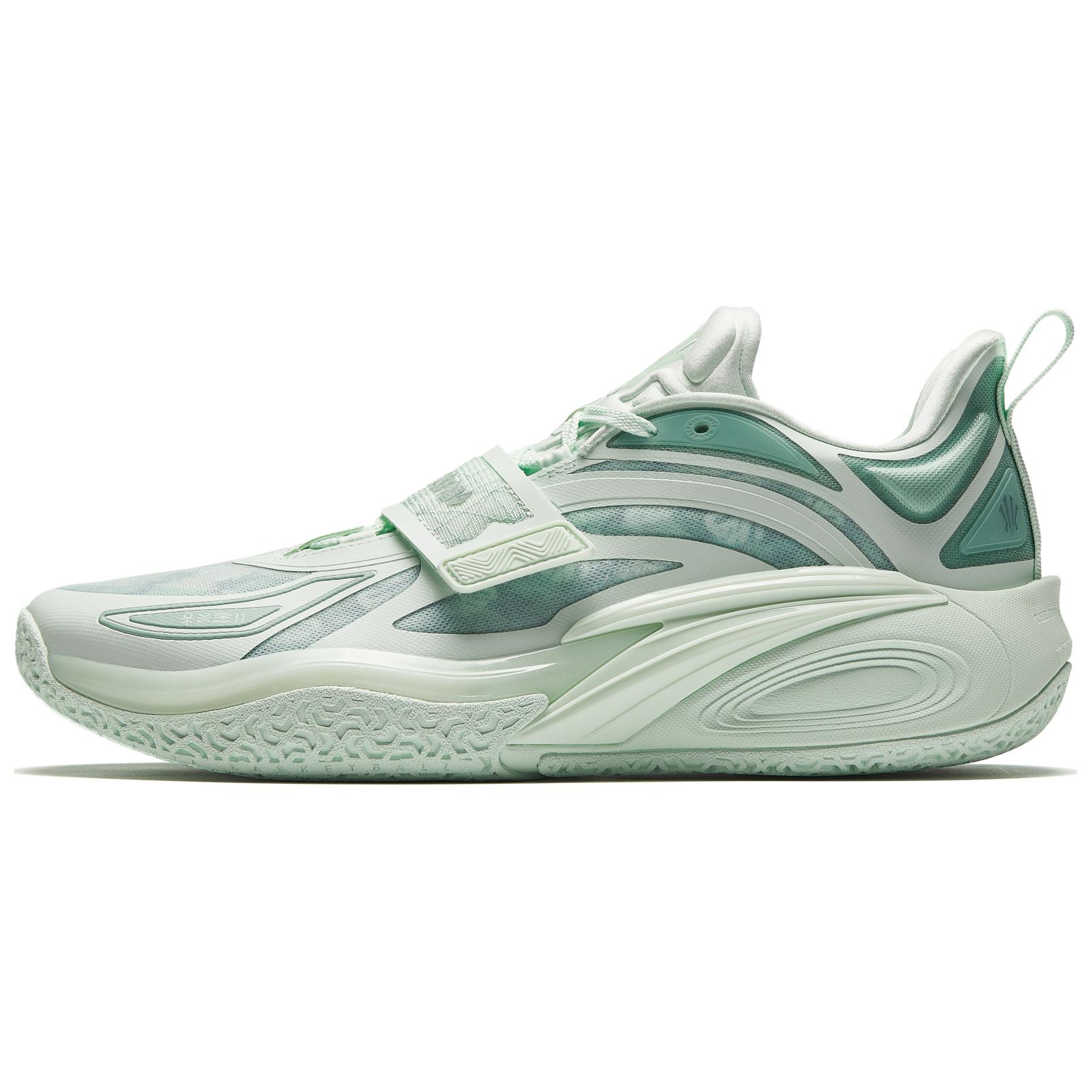 Anta KAI 1 Irving Generation "Garden State" Nitrogen Technology Professional Practical Shock Absorption Wear-Resistant Low-top Basketball Shoes Men's Light Green