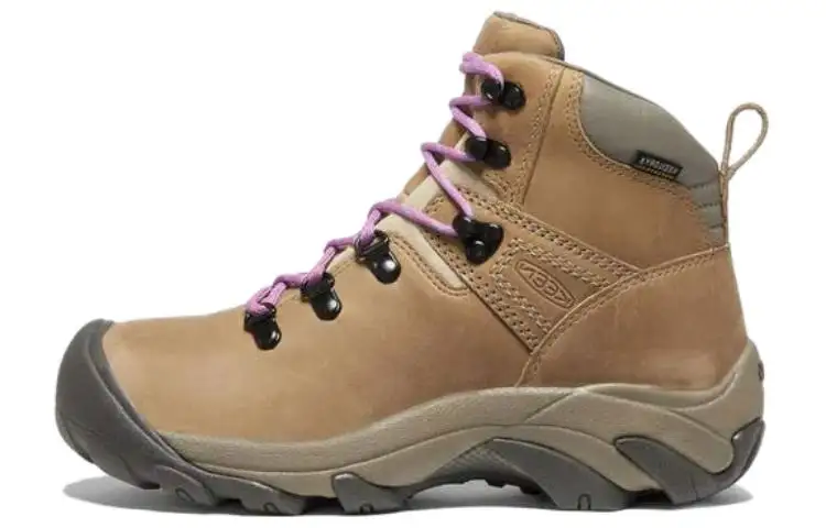 Keen Pyrenees Abrasion Resistant High top Hiking Shoes Women's Brown