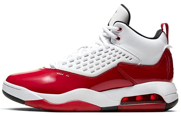 Jordan Maxin 200 White Gym Red
