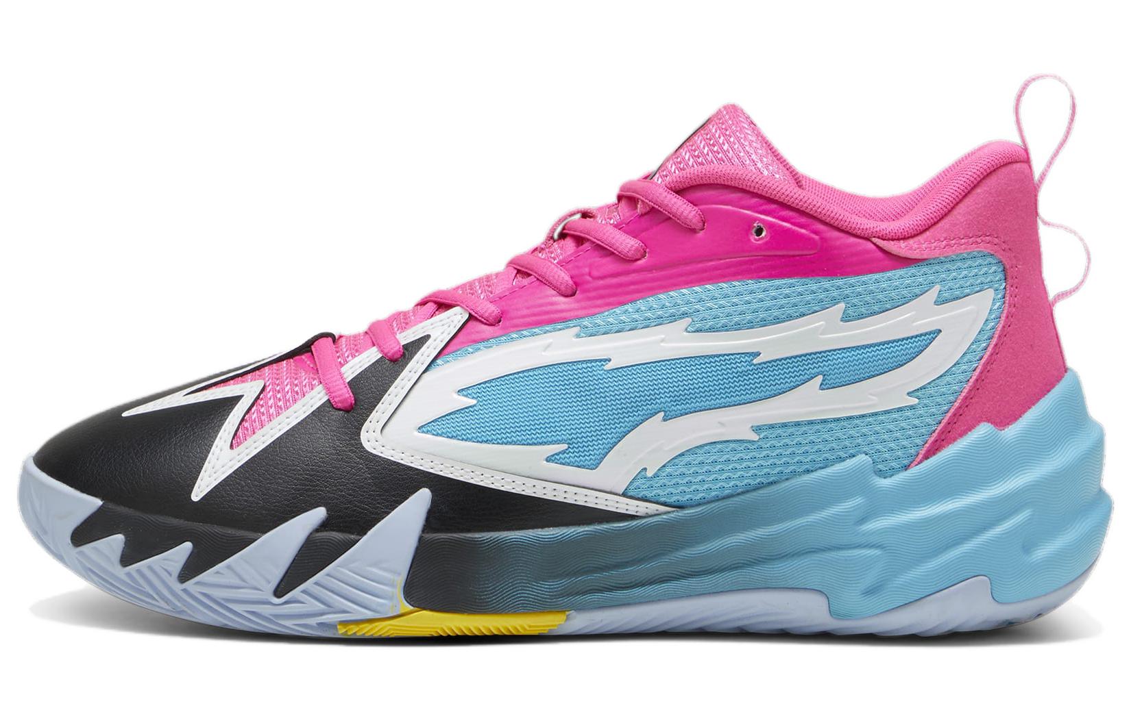 Кроссовки PUMA PUMA Scoot 1 Zeros (сине-розово-черные)