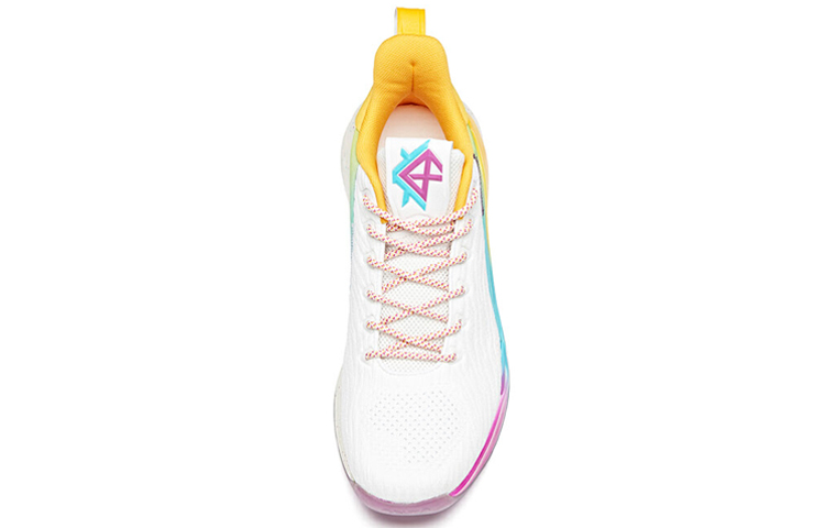 Anta KT4 KT Performance Basketball Shoes Men’s Yellow Blue Purple
