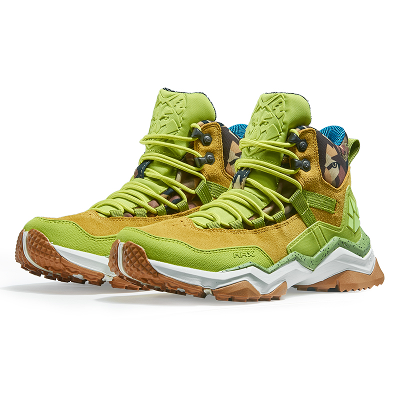 RAX Non Slip And Waterproof High top Outdoor Shoes Women’s Green